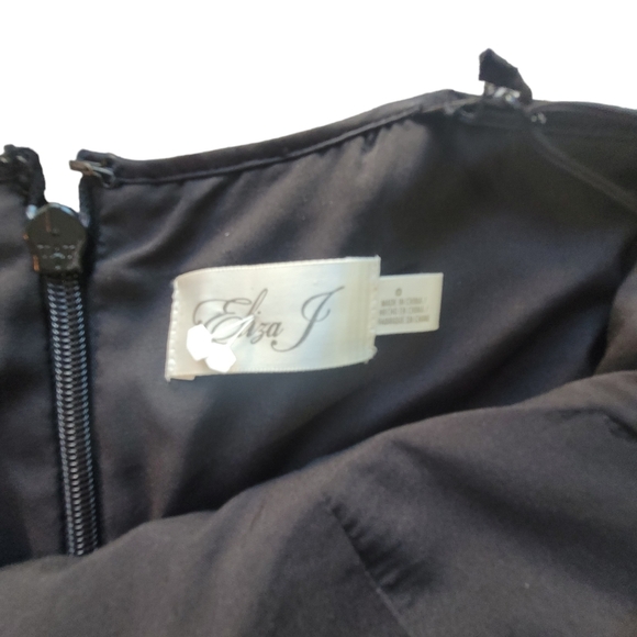 Eliza J Black sequins Gown Size 0 NWOT - Picture 10 of 10